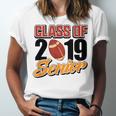 Senior Class Of 2019 Tshirt Graduation Students Football Unisex Jersey T-Shirt