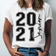 Senior Class Of 2021 Graduation High School College Unisex Jersey T-Shirt