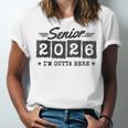 Senior Class Of 2026 Senior Graduation 2026 Senior 2026 Unisex Jersey T-Shirt
