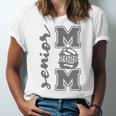 Senior Mom 2026 Wrestling Athlete Proud Parent Graduation Unisex Jersey T-Shirt