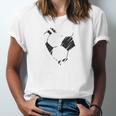 Senior Mommy Class Of 2026 Soccer Graduation Heart Premium Tri-Blend Unisex Jersey T-Shirt