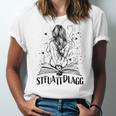 Sexy STFUATTDLAGG Hot Woman Reading Spicy Good Book Love Unisex Jersey T-Shirt