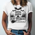 Sleepy Hollow Dead And Breakfast Please Book A Head Unisex Jersey T-Shirt