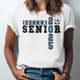 Soccer Senior Night Soccer Senior 2025 Graduation 28 Unisex Jersey T-Shirt