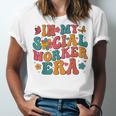 In My Social Worker Era Cute Social Worker Graduation MSW Unisex Jersey T-Shirt