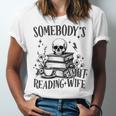 Somebody's Smut Reading Wife Smutty Book Lovers Unisex Jersey T-Shirt