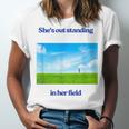 Out Standing In Her Field Graduation Tee Unisex Jersey T-Shirt