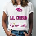 Super Proud Little Cousin Of 2025 Graduate Graduation Family Premium Tri-Blend Unisex Jersey T-Shirt