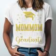 Super Proud Mommom Of 2025 Graduate Senior Graduation Family Premium Unisex Jersey T-Shirt