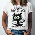 I Survived Law School Graduation 2025 2026 Unisex Jersey T-Shirt
