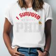 I Survived My Wife's PhD Graduation Slim Fit Shirt Unisex Jersey T-Shirt