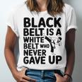 Taekwondo Belt Club Graduation Unisex Jersey T-Shirt