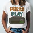 VHS Cassette Retro Analog Nostalgia Theme Unisex Jersey T-Shirt VHS Cassette Retro Analog Nostalgia Theme Unisex Jersey T-Shirt