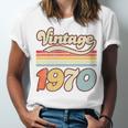 Vintage 1970 Birthday Retro Style 70's Born Nostalgia Outfit Premium Tri-Blend Unisex Jersey T-Shirt Vintage 1970 Birthday Retro Style 70's Born Nostalgia Outfit Premium Tri-Blend Unisex Jersey T-Shirt