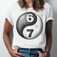 Vintage 6 7 Sketch Yin Yang Namaste Six Seven Nostalgia Unisex Jersey T-Shirt Vintage 6 7 Sketch Yin Yang Namaste Six Seven Nostalgia Unisex Jersey T-Shirt