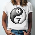 Vintage 6 7 Sketch Yin Yang Namaste Six Seven Nostalgia Unisex Jersey T-Shirt Vintage 6 7 Sketch Yin Yang Namaste Six Seven Nostalgia Unisex Jersey T-Shirt