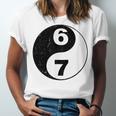 Vintage 6 7 Yin Yang Namaste Six Seven Nostalgia Unisex Jersey T-Shirt