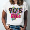 Vintage 90's Babe Party Back To 90s Cassette Nostalgia Premium Tri-Blend Unisex Jersey T-Shirt