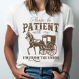 Vintage Please Be Patient With Me I'm From The 1900s On Back Unisex Jersey T-Shirt