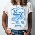 Vintage Racing Automotive Nostalgia Distressed Car Premium Tri-Blend Unisex Jersey T-Shirt
