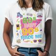 Vintage Retro 80's Baby 90's Made Me 1980s 1990s Nostalgia Premium Tri-Blend Unisex Jersey T-Shirt