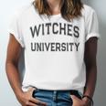 Vintage Stay Away From Me WITCHES UNIVERSITY Introvert Unisex Jersey T-Shirt