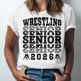 Wrestling Senior 2026 Graduation Unisex Jersey T-Shirt