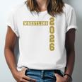 Wrestling Senior Night Wrestling Senior 2026 Graduation 43 Unisex Jersey T-Shirt