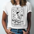 Writer Novelist Book Poetry Author Skeleton Tarot Card Unisex Jersey T-Shirt Writer Novelist Book Poetry Author Skeleton Tarot Card Unisex Jersey T-Shirt
