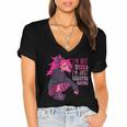 Anime Girl I'm Not Weird Just Limited Edition Introvert Goth Women's Jersey Short Sleeve Deep V-Neck Tshirt