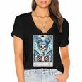 Antisocial Butterfly Tarot Card Introvert Women Stay Home Women's Jersey Short Sleeve Deep V-Neck Tshirt Antisocial Butterfly Tarot Card Introvert Women Stay Home Women's Jersey Short Sleeve Deep V-Neck Tshirt