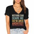 Architect Graduation & Architect Student Architecture Women's Jersey Short Sleeve Deep V-Neck Tshirt