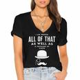All Of That Bag Chips 1990s Nostalgia Saying British Women's Jersey Short Sleeve Deep V-Neck Tshirt