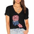 Book Worm Pun Read Reading Librarian America Men Women Kids Women's Jersey Short Sleeve Deep V-Neck Tshirt Book Worm Pun Read Reading Librarian America Men Women Kids Women's Jersey Short Sleeve Deep V-Neck Tshirt
