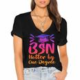 BSN Graduation Bachelors Science In Nursing 2023 Nurse Women's Jersey Short Sleeve Deep V-Neck Tshirt