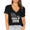 Christian Graduation Jeremiah 29 Women's Jersey Short Sleeve Deep V-Neck Tshirt