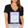 Cool Fun Cute Proud Introvert Cat Character For Men Women Women's Jersey Short Sleeve Deep V-Neck Tshirt Cool Fun Cute Proud Introvert Cat Character For Men Women Women's Jersey Short Sleeve Deep V-Neck Tshirt