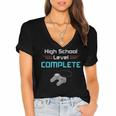 Cool High School Graduation For Grads Women's Jersey Short Sleeve Deep V-Neck Tshirt