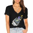 Frutiger Aero Aesthetic Tech Computer Aquarium Fishes Women's Jersey Short Sleeve Deep V-Neck Tshirt Frutiger Aero Aesthetic Tech Computer Aquarium Fishes Women's Jersey Short Sleeve Deep V-Neck Tshirt