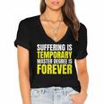 FUnny MBA Student Mastered It Masters Degree Graduation Women's Jersey Short Sleeve Deep V-Neck Tshirt