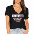 Graduation PhD Tee Bachelors Tee Masters Degree Shirts Women's Jersey Short Sleeve Deep V-Neck Tshirt
