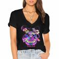 I’m This Old Retro 80s Nostalgia Alien Women's Jersey Short Sleeve Deep V-Neck Tshirt I’m This Old Retro 80s Nostalgia Alien Women's Jersey Short Sleeve Deep V-Neck Tshirt