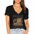 Odisea Soulz Iliad Odyssey Homer Ancient Greek History Book Odyssey Small Women's Jersey Short Sleeve Deep V-Neck Tshirt Odisea Soulz Iliad Odyssey Homer Ancient Greek History Book Odyssey Small Women's Jersey Short Sleeve Deep V-Neck Tshirt