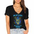 We Got Older Emo Punk Rock Nostalgia Women's Jersey Short Sleeve Deep V-Neck Tshirt We Got Older Emo Punk Rock Nostalgia Women's Jersey Short Sleeve Deep V-Neck Tshirt