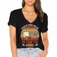 Please Be Patient With Me I'm From The 1900s Cool Dad Women's Jersey Short Sleeve Deep V-Neck Tshirt