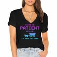 Please Be Patient With Me I'm From The 1900s Father Day Women's Jersey Short Sleeve Deep V-Neck Tshirt Please Be Patient With Me I'm From The 1900s Father Day Women's Jersey Short Sleeve Deep V-Neck Tshirt