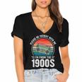 Please Be Patient With Me I'm From The 1900s Music Women's Jersey Short Sleeve Deep V-Neck Tshirt Please Be Patient With Me I'm From The 1900s Music Women's Jersey Short Sleeve Deep V-Neck Tshirt