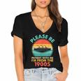 Please Be Patient I'm From The 1900s Ship Men Women Women's Jersey Short Sleeve Deep V-Neck Tshirt Please Be Patient I'm From The 1900s Ship Men Women Women's Jersey Short Sleeve Deep V-Neck Tshirt