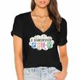 Pre School Graduation Shirts Graduate Grad Pre-K PreK Women's Jersey Short Sleeve Deep V-Neck Tshirt