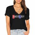 Radiology Markers Shirt 2019 Graduation Women's Jersey Short Sleeve Deep V-Neck Tshirt
